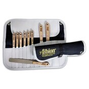 Image of Albion 9-Piece Classic Spatula Set in Tool Wrap